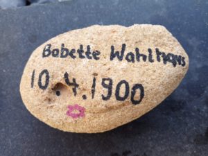 Babette Wahlhaus, geb. Sonder, Gedenkstein April 2021